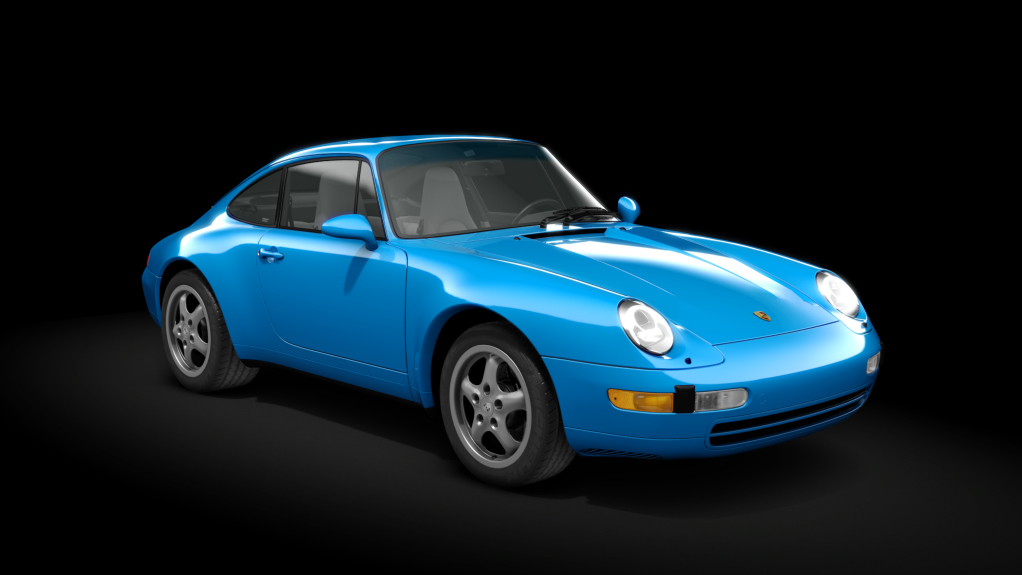 Porsche 911 (993) Carrera, skin Riviera_Blue