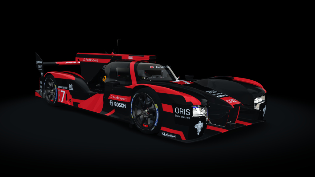 Audi R18 E-tron quattro LMP1 2016, skin X7