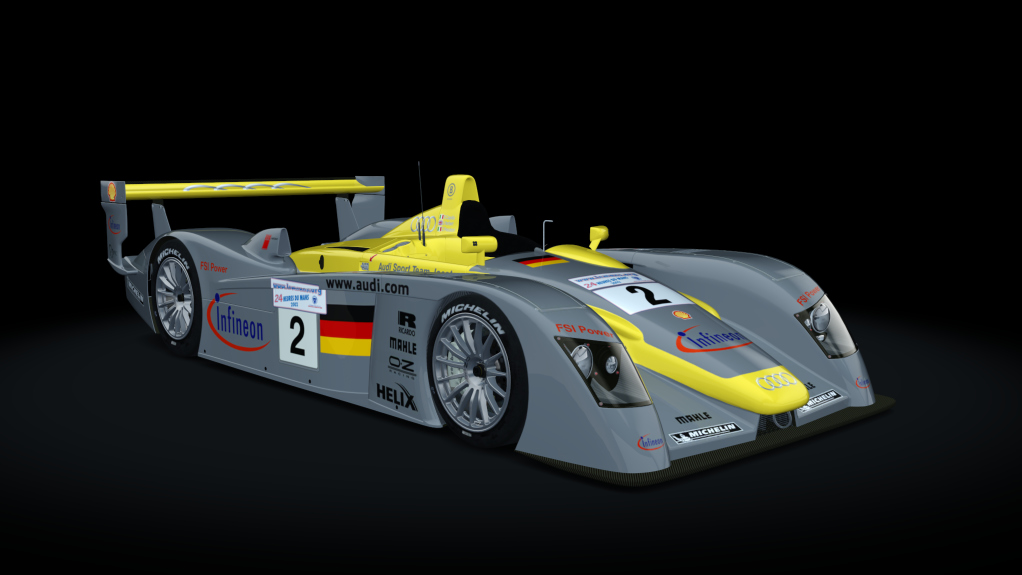 Audi R8 LMP1 '02, skin 02