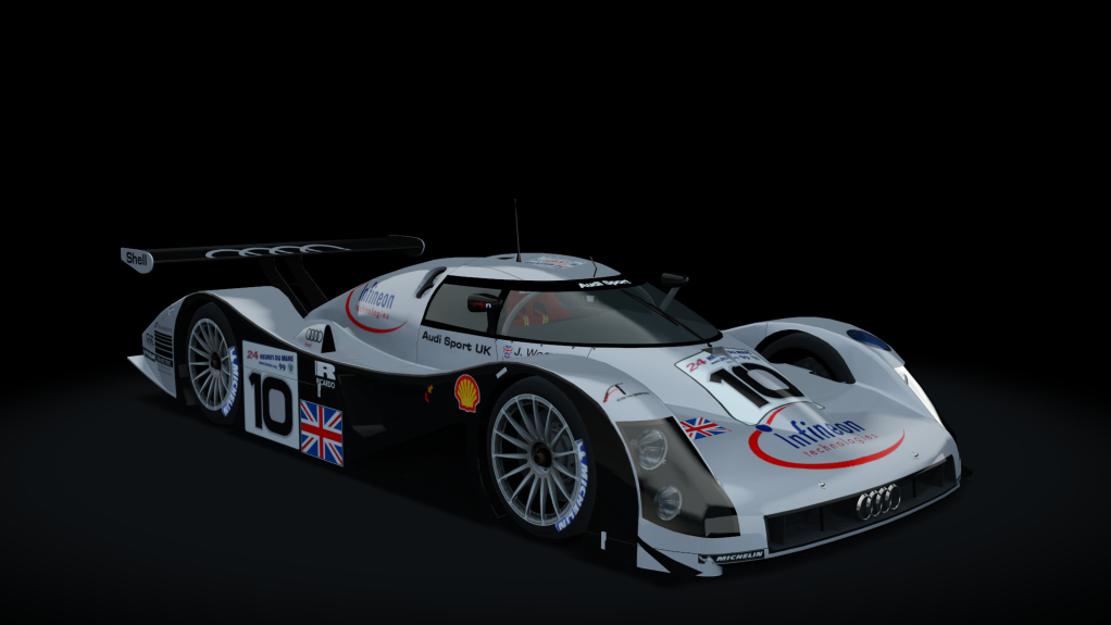 Audi R8C LMP, skin 10