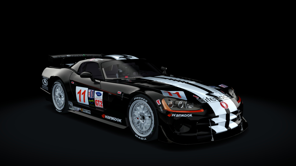Dodge Viper GT2 Competition Coupe 2008, skin 02