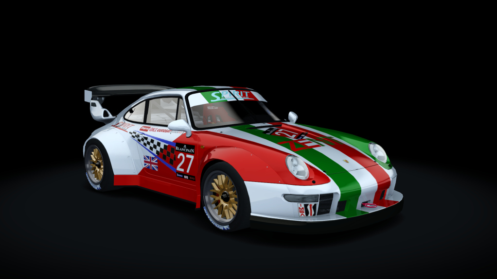 Porsche 911 (993) GT2, skin Spirit_racing_27