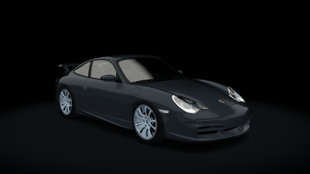 Porsche 911 (996) GT3 '04, skin black_matte