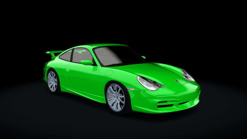 Porsche 911 (996) GT3 '04, skin light_green