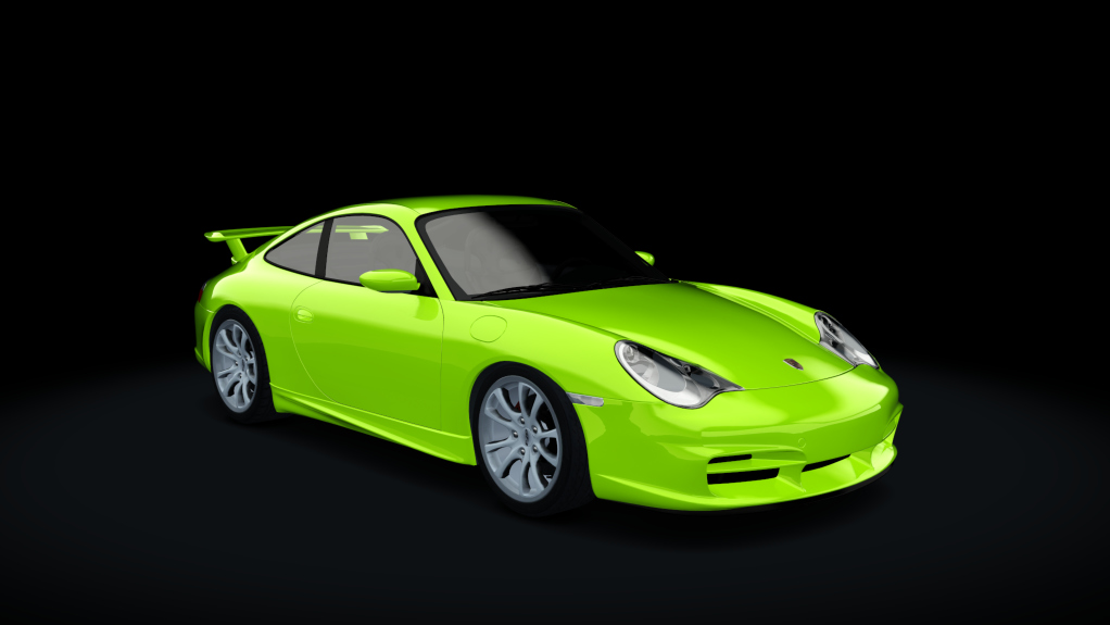 Porsche 911 (996) GT3 '04, skin lime