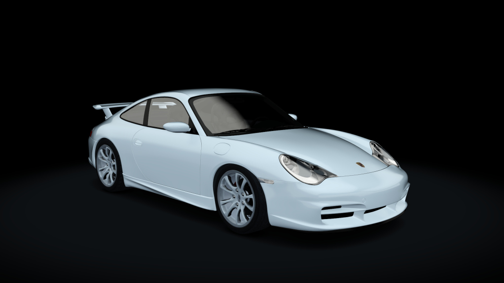 Porsche 911 (996) GT3 '04, skin silver_matte