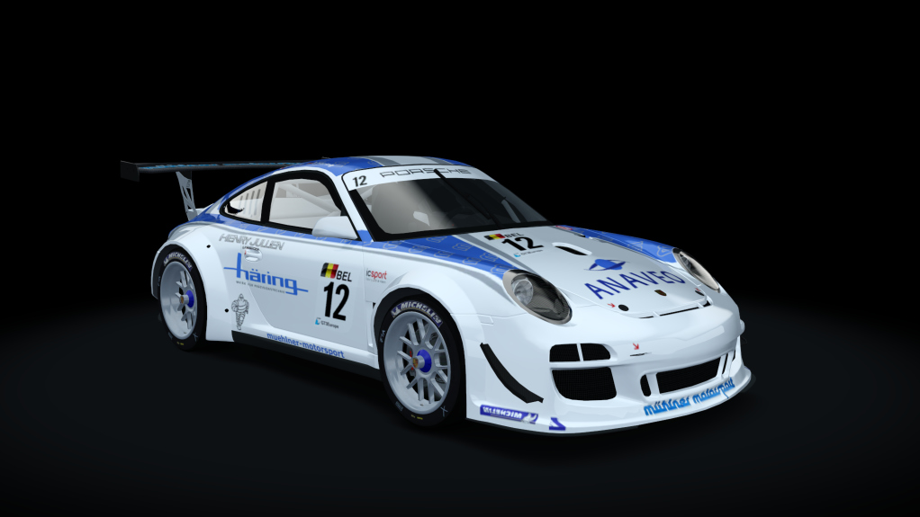 Porsche 911 (997) CUP R, skin 01