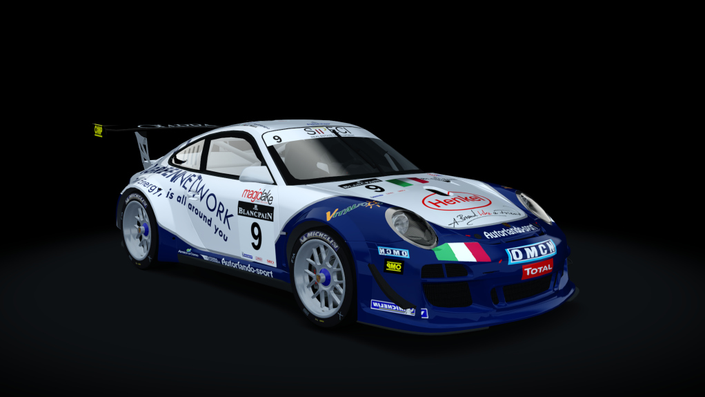 Porsche 911 (997) CUP R, skin 06