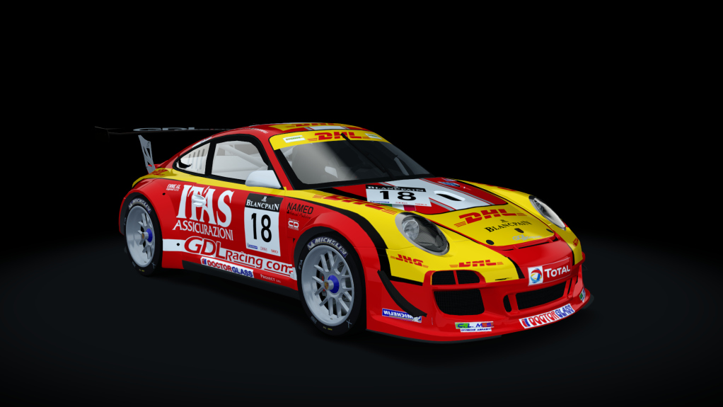 Porsche 911 (997) CUP R, skin 07