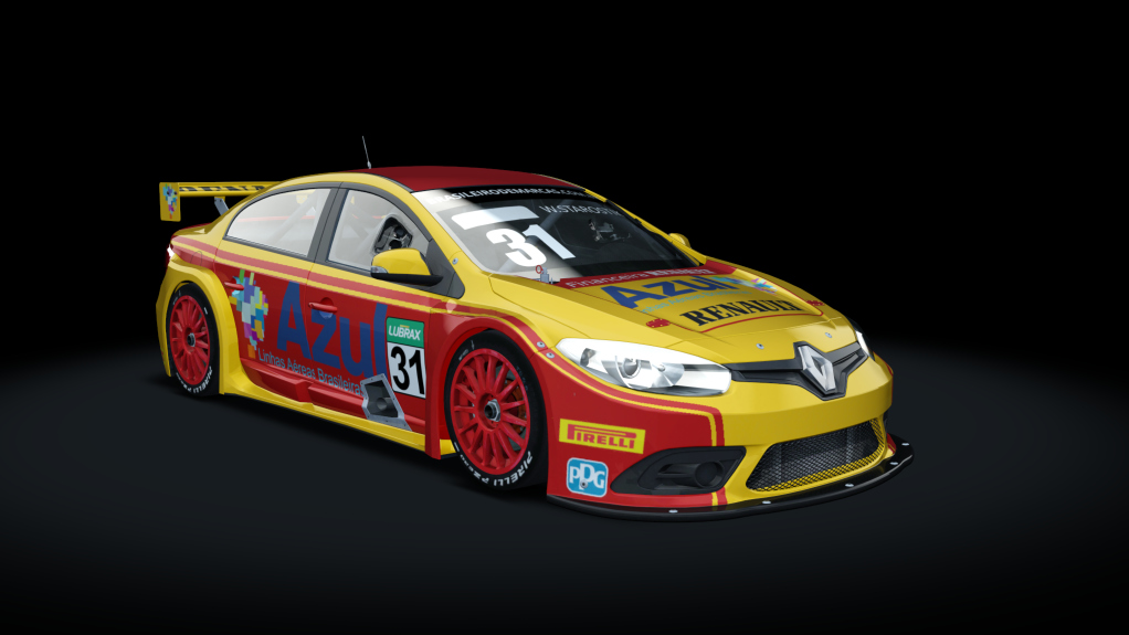 Renault Fluence Copa Petrobras Marcas, skin 03