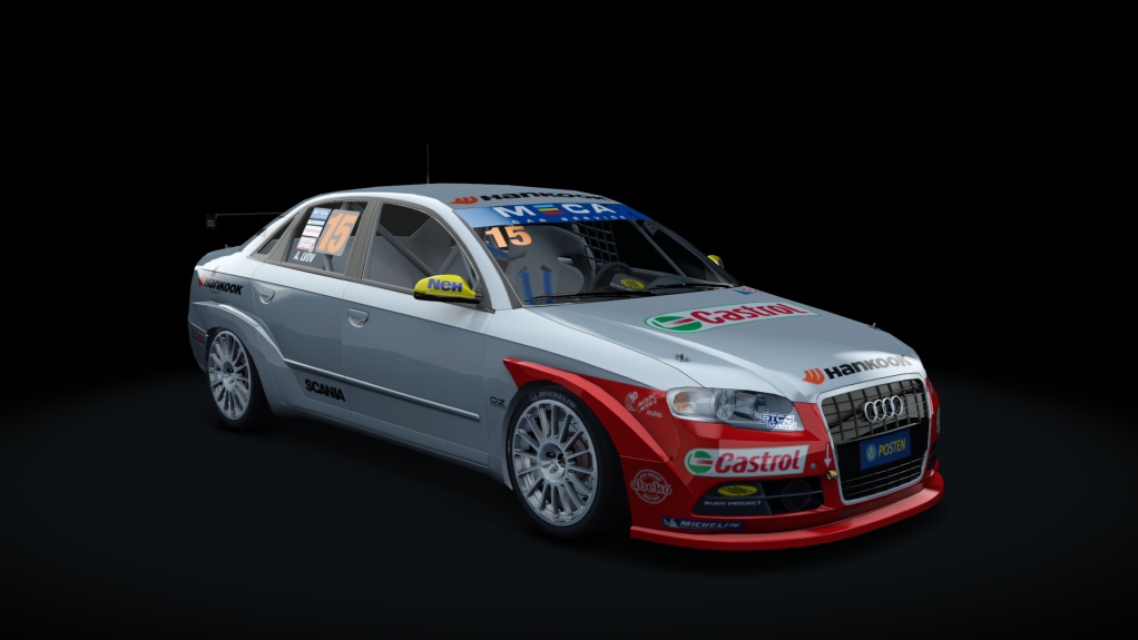 Audi A4 STCC, skin 15