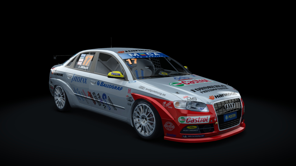 Audi A4 STCC, skin 17