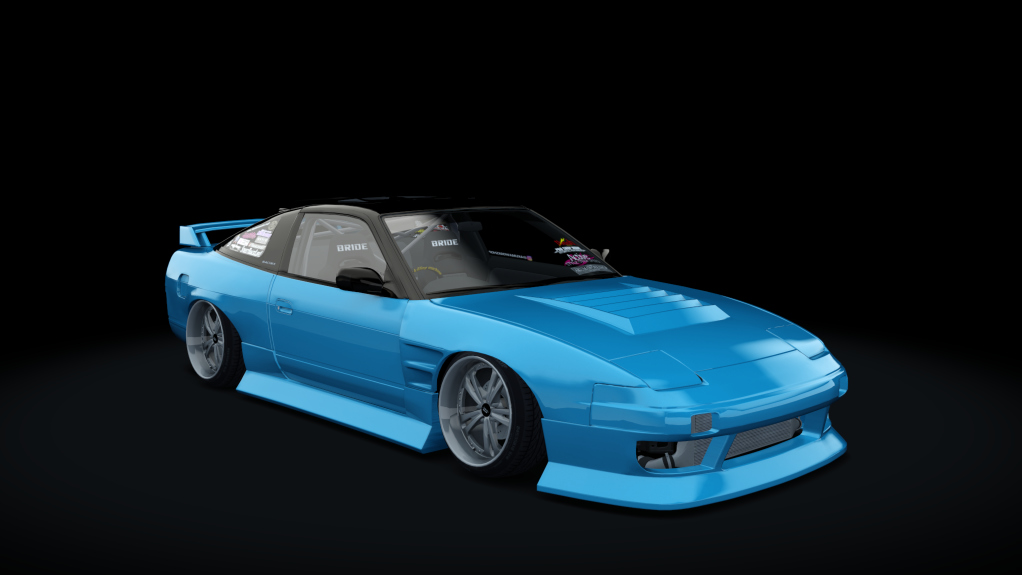 Nissan 240SX BN Sports, skin Gloss_Blue