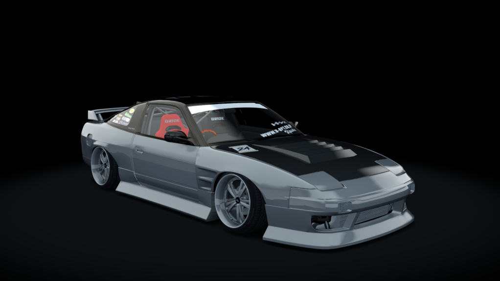 Nissan 240SX BN Sports, skin Gloss_Grey