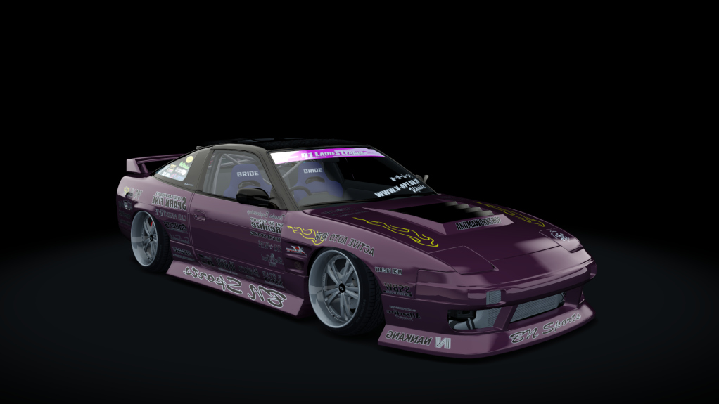 Nissan 240SX BN Sports, skin Pro_Villain_1