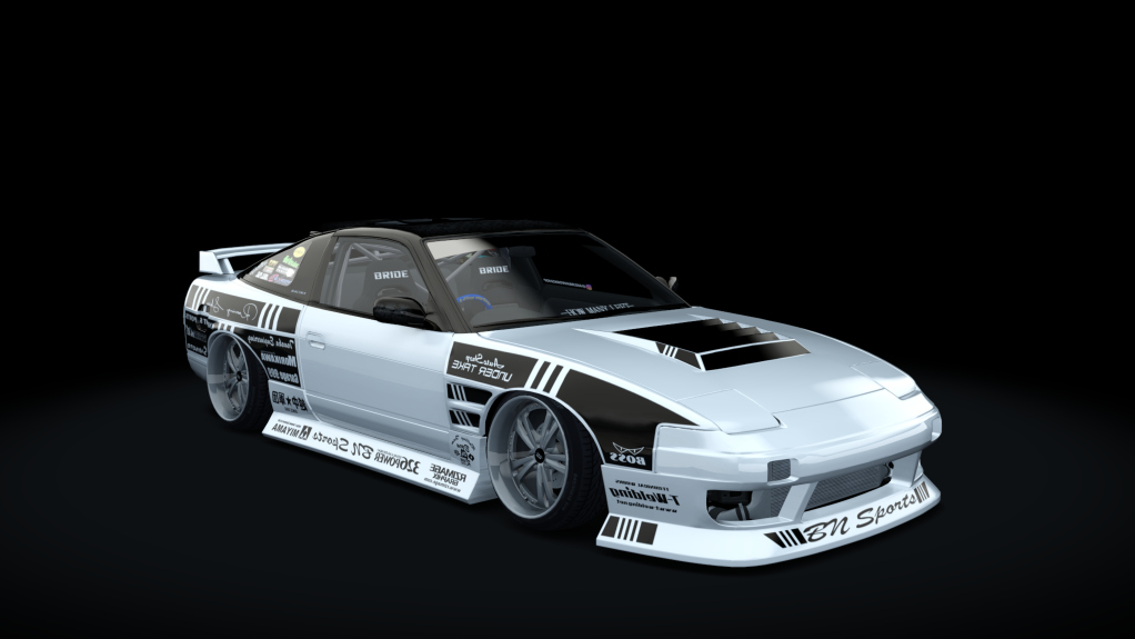 Nissan 240SX BN Sports, skin Roaring_Skies_1