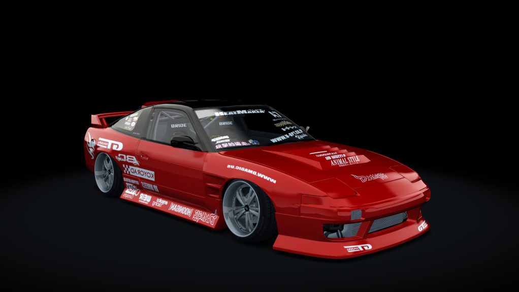 Nissan 240SX BN Sports, skin Team_Animal_Style_1