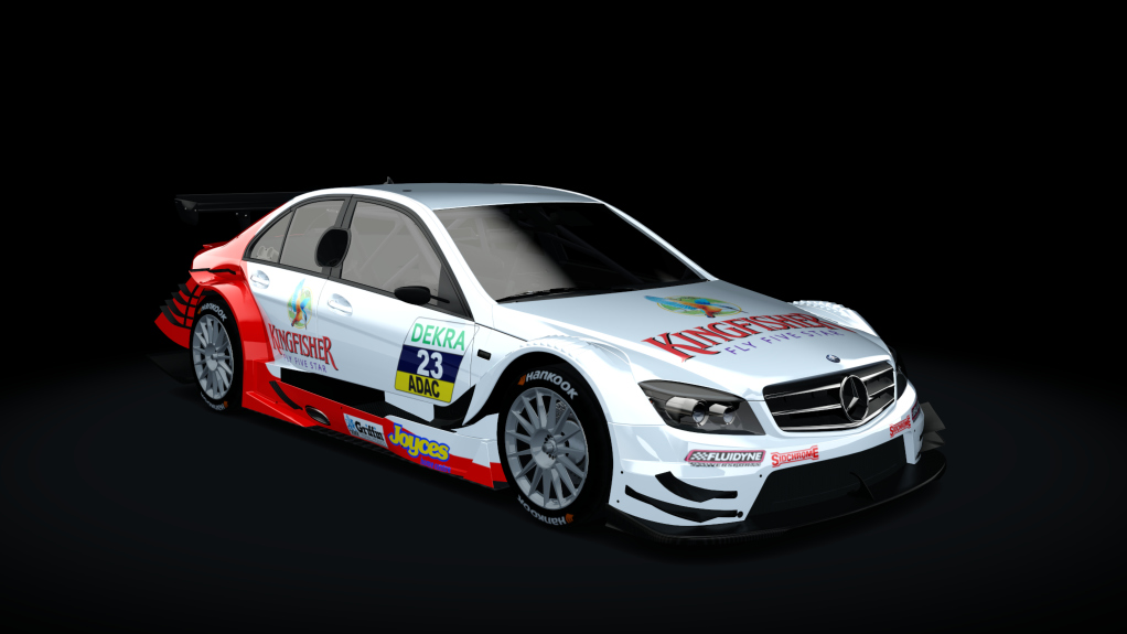 Mercedes-Benz AMG C-Class DTM (W204), skin Kingfisher