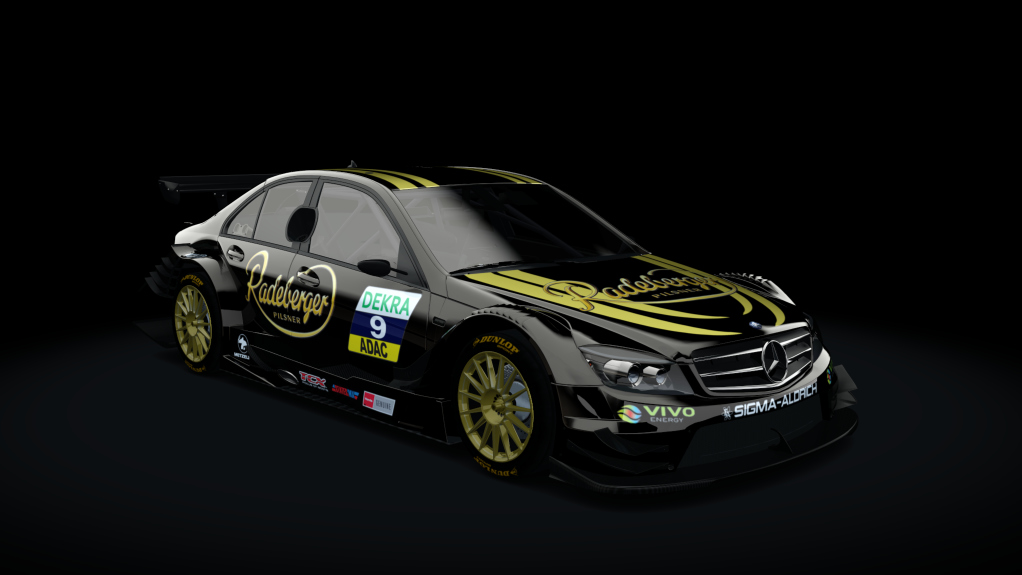 Mercedes-Benz AMG C-Class DTM (W204), skin Radeberger