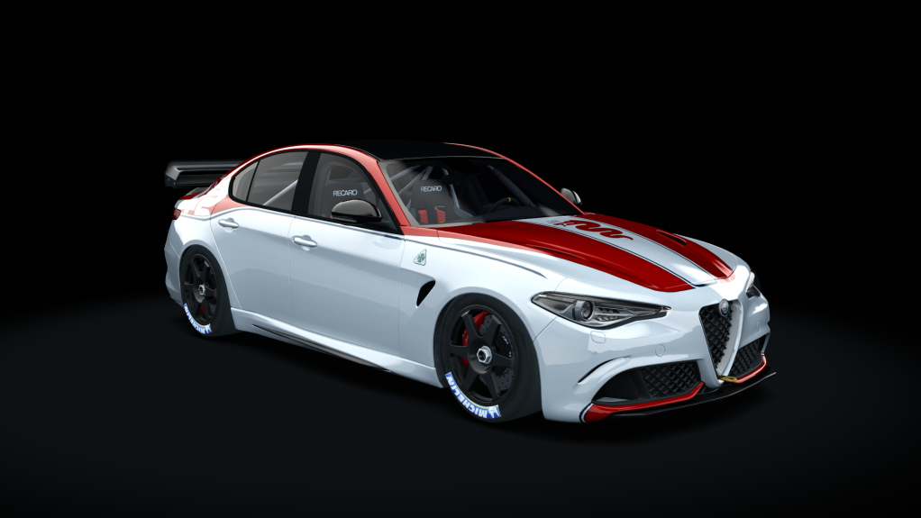 Alfa Romeo Giulia Hommage DTM, skin Alfa_Romeo_Racing_White