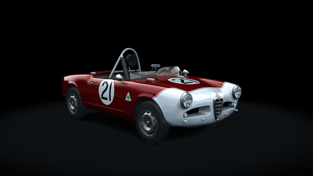 Alfa Romeo Giulietta Spider Racer, skin 21_red