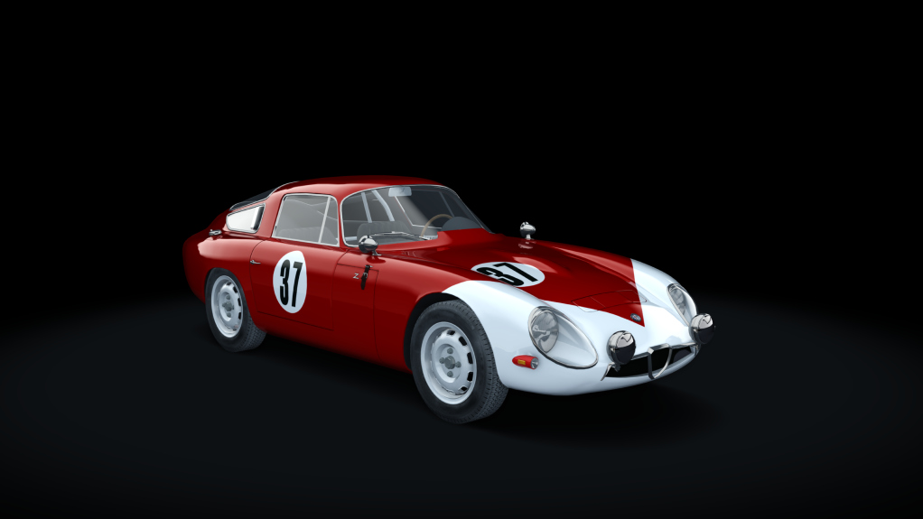 Alfa Romeo Giulia TZ, skin 37_Red