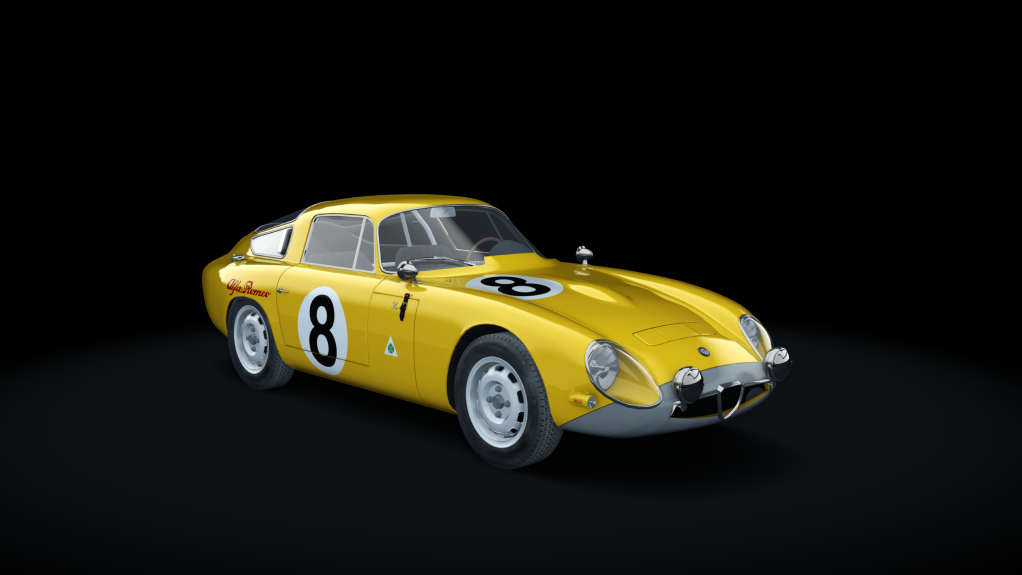 Alfa Romeo Giulia TZ, skin 8_Yellow