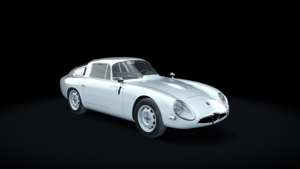 Alfa Romeo Giulia TZ Stradale, skin 08_White