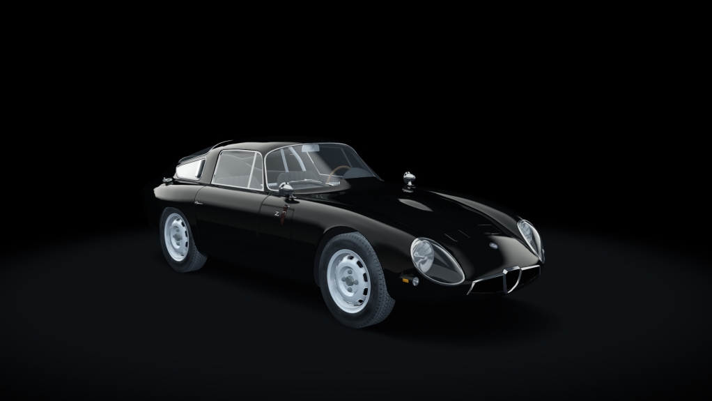 Alfa Romeo Giulia TZ Stradale, skin 10_Black