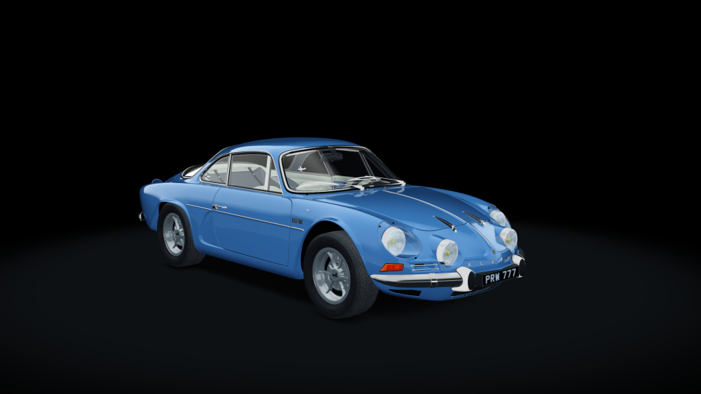 Alpine-Renault A110 1600S, skin Blue_Metallic