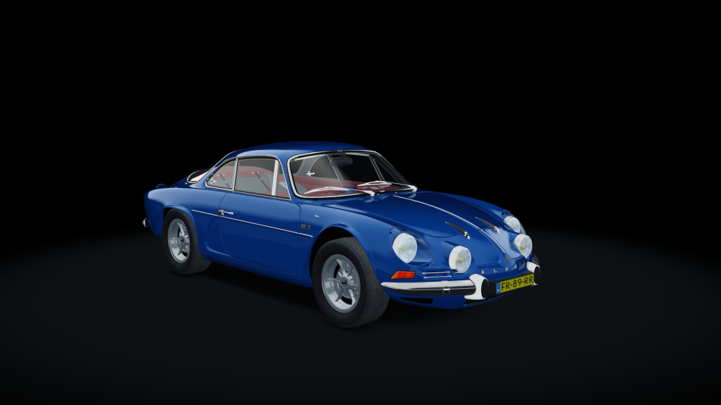 Alpine-Renault A110 1600S, skin Classic_Blue