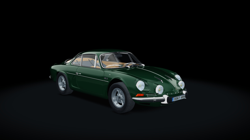 Alpine-Renault A110 1600S, skin Classic_Green