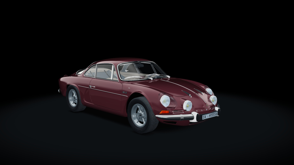 Alpine-Renault A110 1600S, skin Classic_Red