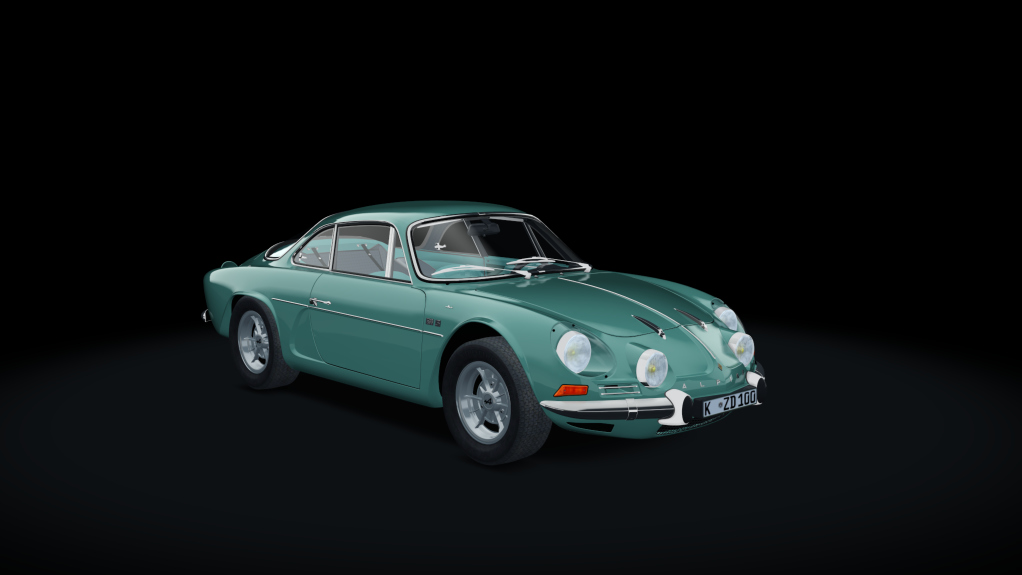 Alpine-Renault A110 1600S, skin Green