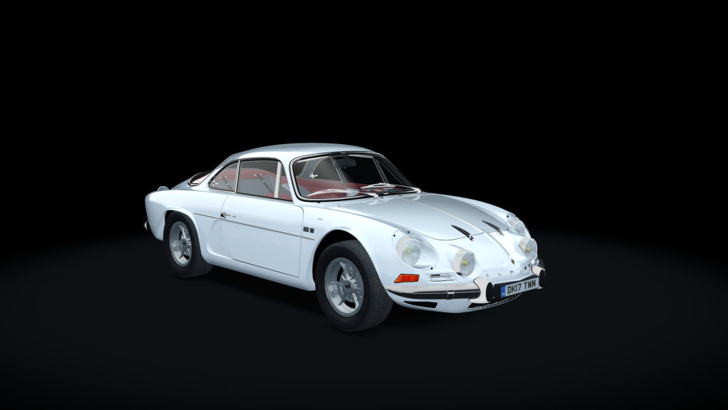 Alpine-Renault A110 1600S, skin White