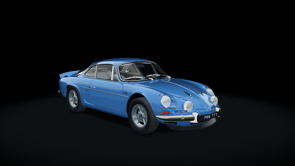 Alpine-Renault A110 1600S s1, skin Blue_Metallic