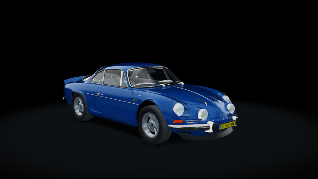 Alpine-Renault A110 1600S s1, skin Classic_Blue