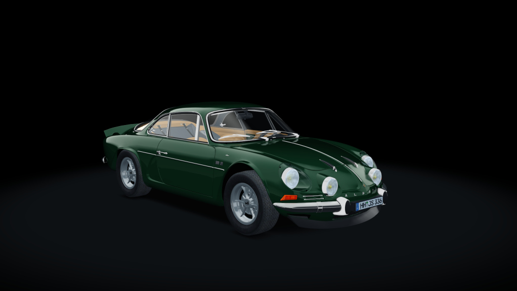 Alpine-Renault A110 1600S s1, skin Classic_Green