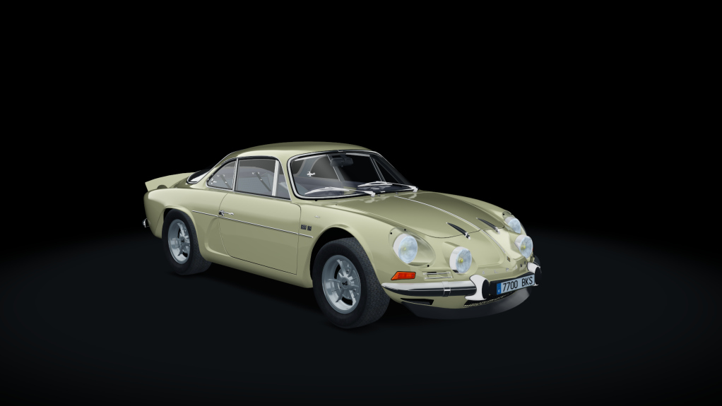 Alpine-Renault A110 1600S s1, skin Gold