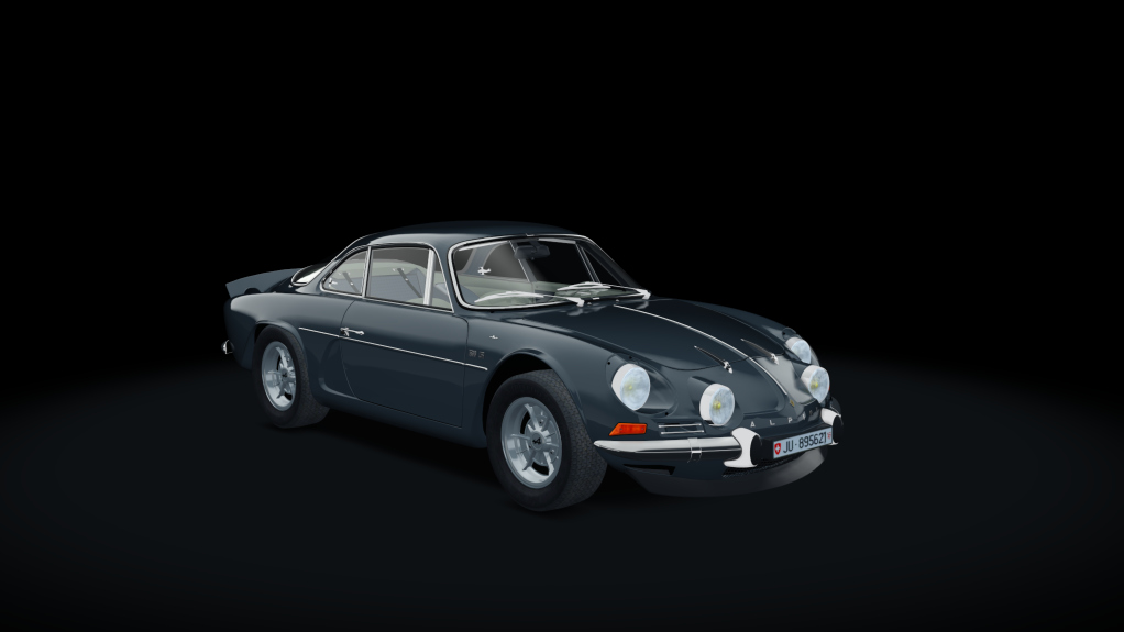 Alpine-Renault A110 1600S s1, skin Graphite_Grey