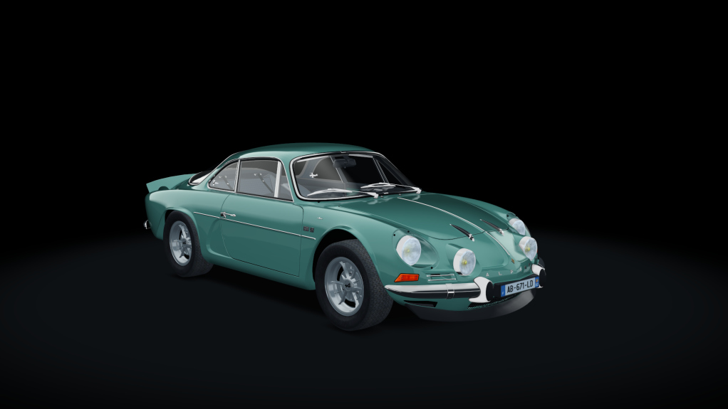 Alpine-Renault A110 1600S s1, skin Green