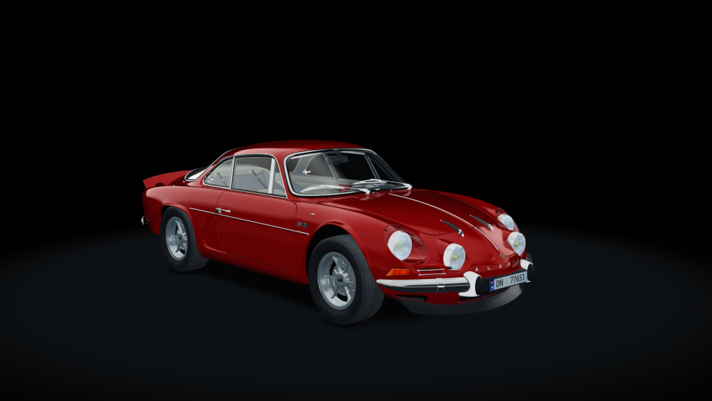 Alpine-Renault A110 1600S s1, skin Red