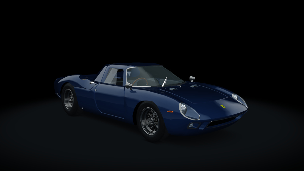 Ferrari 250 LM, skin Blu