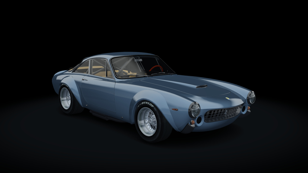 Ferrari 250 GT Scaglietti Tribute, skin Celeste