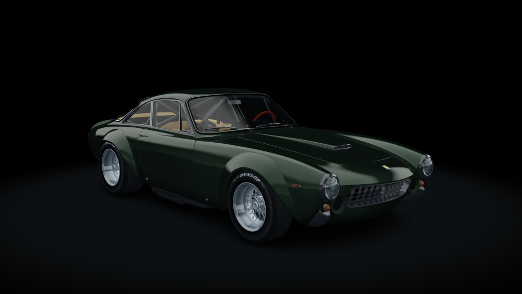 Ferrari 250 GT Scaglietti Tribute, skin Verde_Lusso