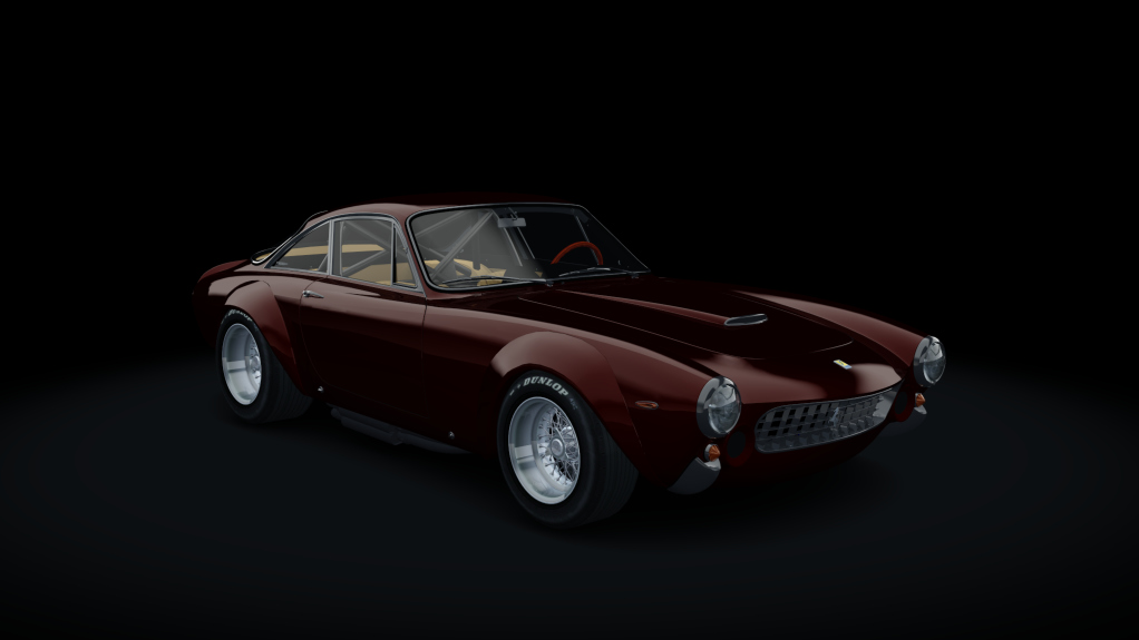 Ferrari 250 GT Scaglietti Tribute, skin Wine