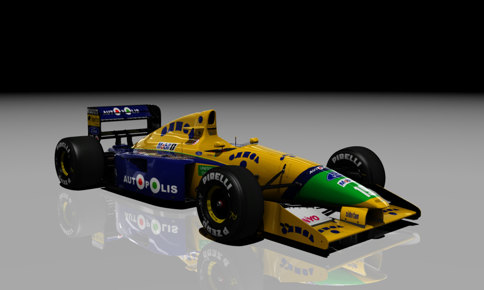 Benetton B191, skin 19_moreno_r9