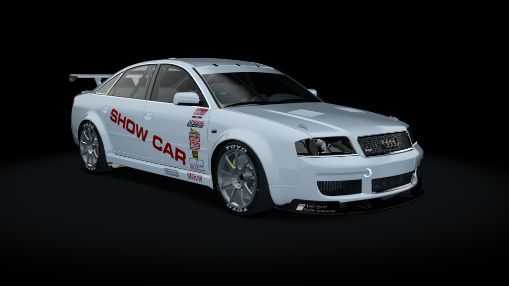 Audi RS6 Competition SCCA, skin show