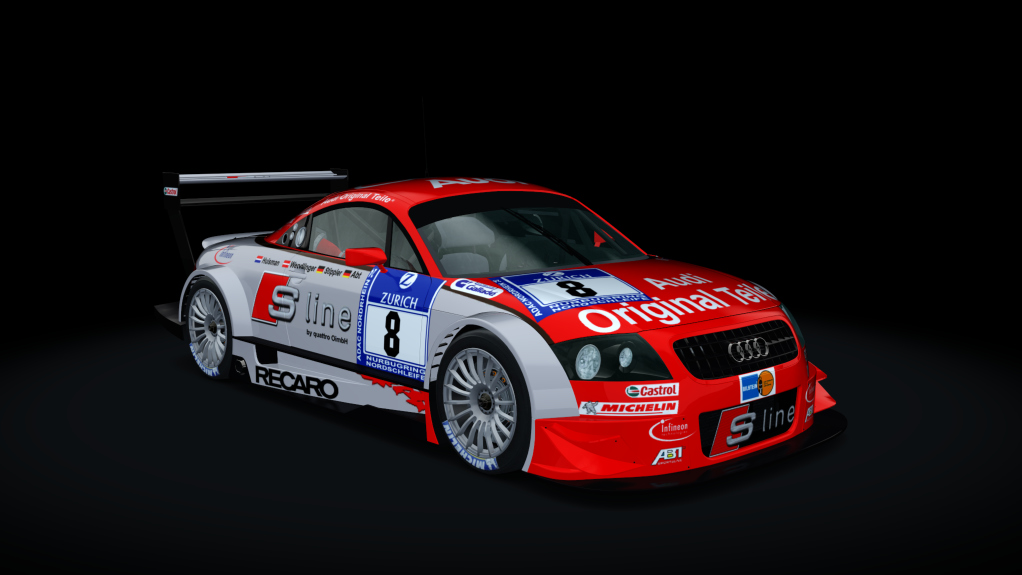 Audi ABT TT-R DTM, skin S-line