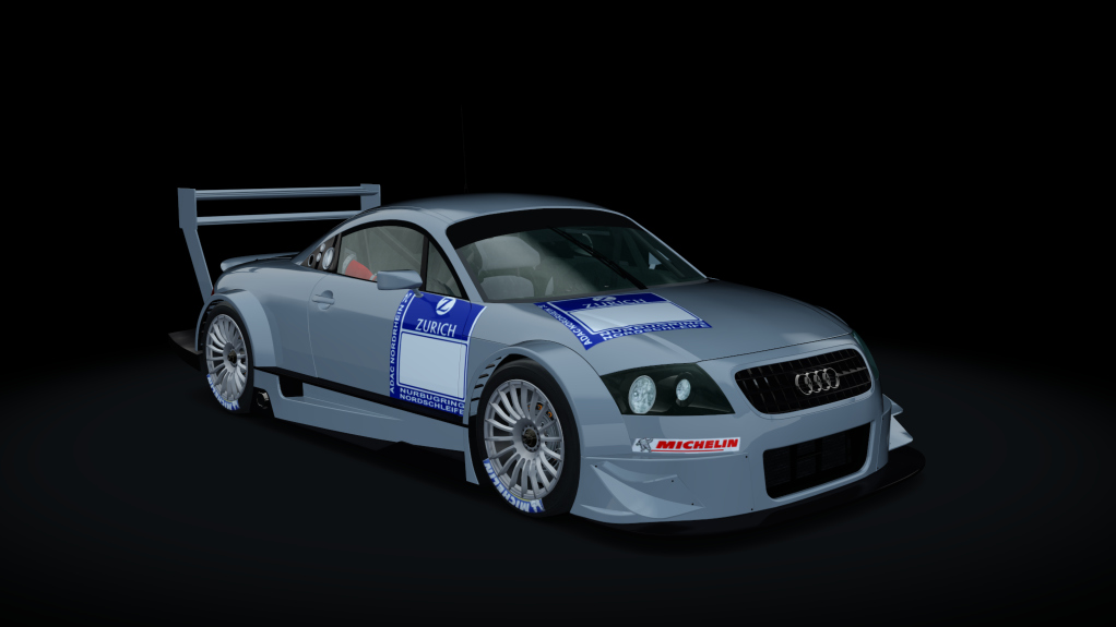 Audi ABT TT-R DTM, skin testcar